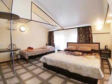 Фото номера Трехместный номер с ванной комнатой Отель Sitara Hotel г. Тверь 6