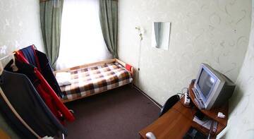 Фото номера Одноместный номер с общим душем и туалетом Хостел Arbuz Hostel г. Тверь 3