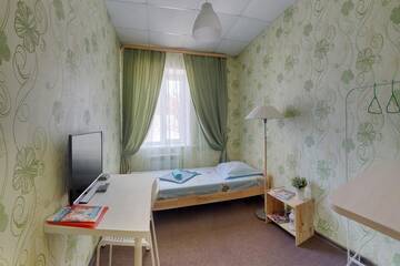 Фото номера Стандартный одноместный номер с общей ванной комнатой Хостел Arbuz Hostel г. Тверь 4